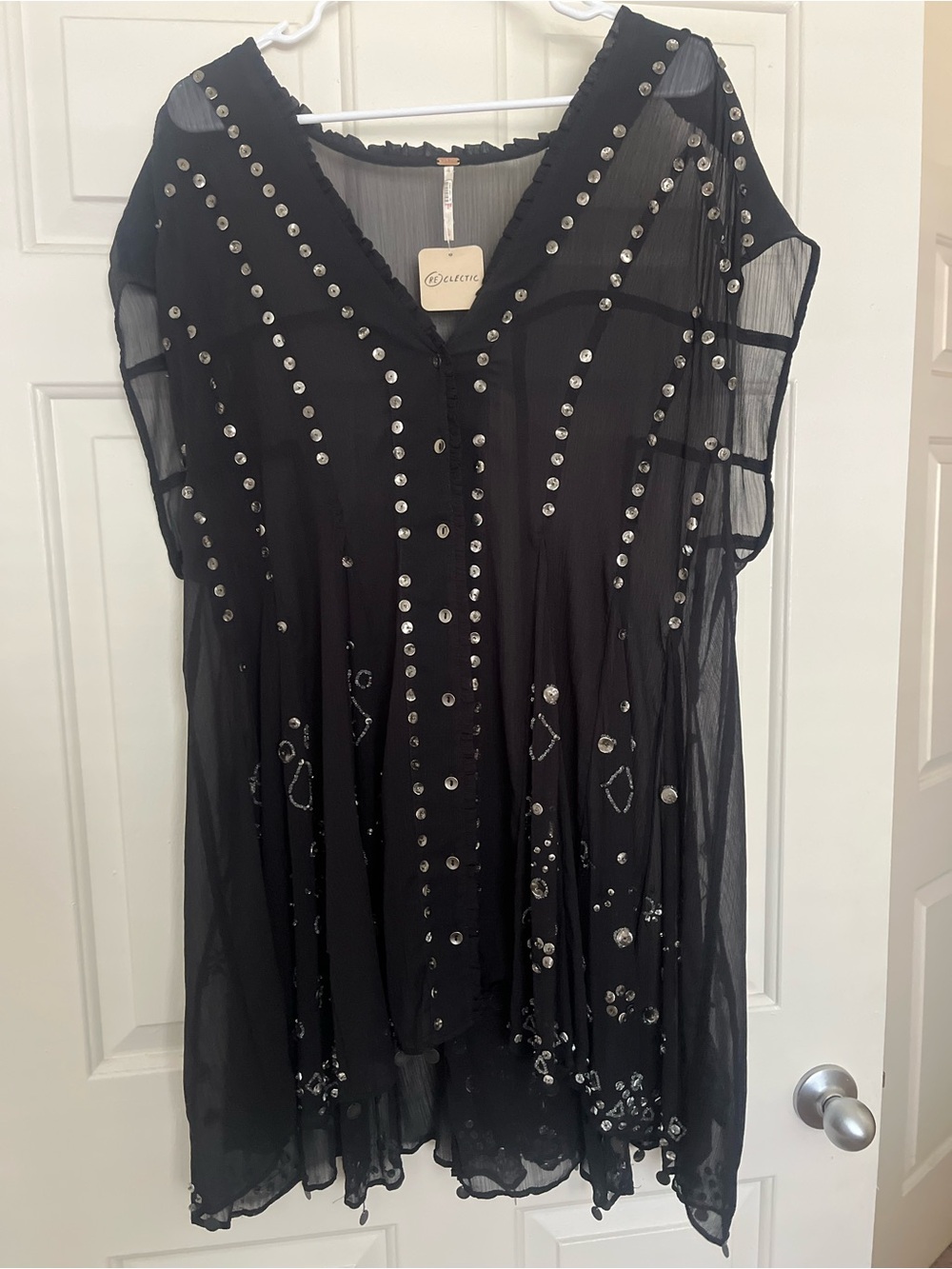 Free People Black mini dress - Picture 5 of 6